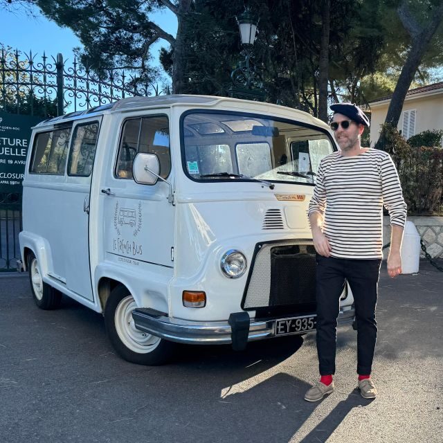 Cannes 2 Hours : Privat City Tour in a French Vintage Bus - Bay of Cannes: A Photo Stop With View-First Energy