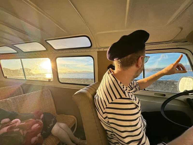Cannes: City Tour in a Vintage Bus - Finishing the Loop With Corniche Views and Lérins Island Scenery