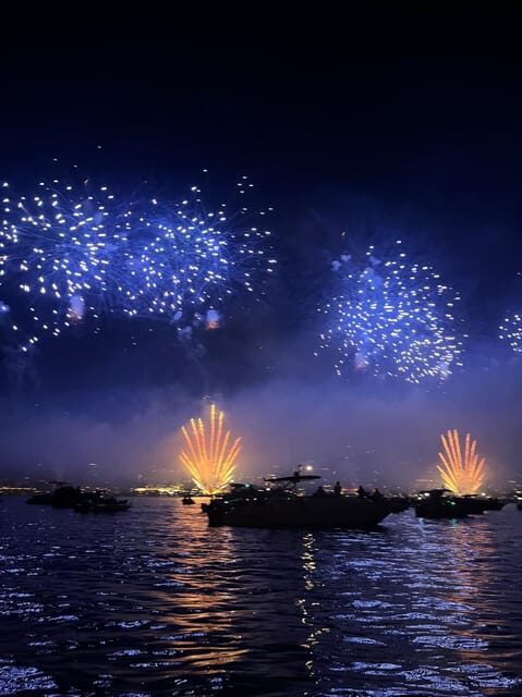 Cannes: Fireworks at Sea - Meeting at Port du Béal: getting there without stress