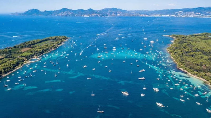 Cannes: Lérins Islands Private Boat Tour - Back toward Cannes: aperitif cruising and La Croisette views