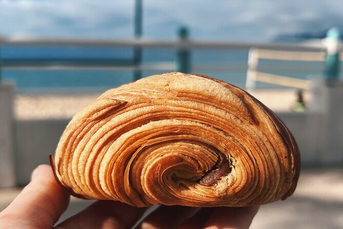 Cannes Ooh La La Croissant Tasting Tour - Stop 4: Beach-front bakery with the big sweet and savory tasting moment
