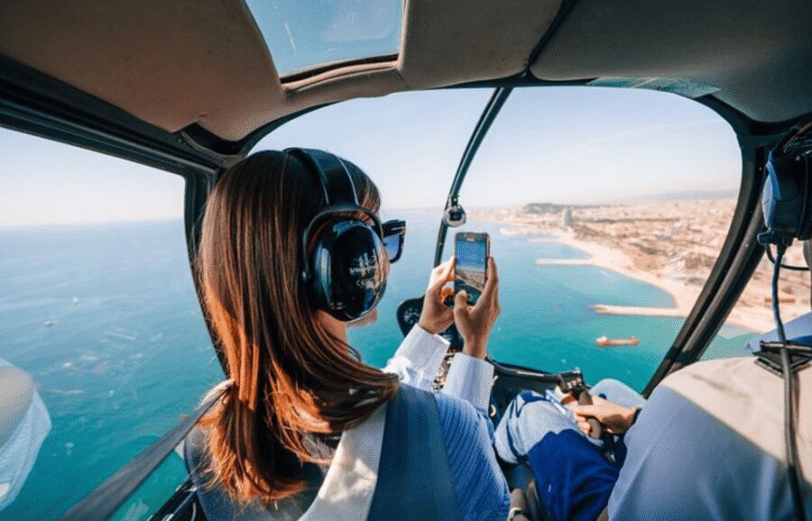 CANNES: Private Panoramic Helicopter Tour - What you’ll see above Roquebrune, Menton, and the hillside villages