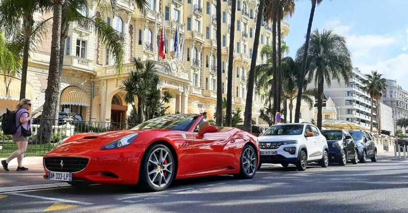 Cannes:private Ferrari Big Tour to Juan Les Pins and Antibes - Cap d’Antibes: Eden Roc, Olivette Port, and Garoupe Lighthouse Photos