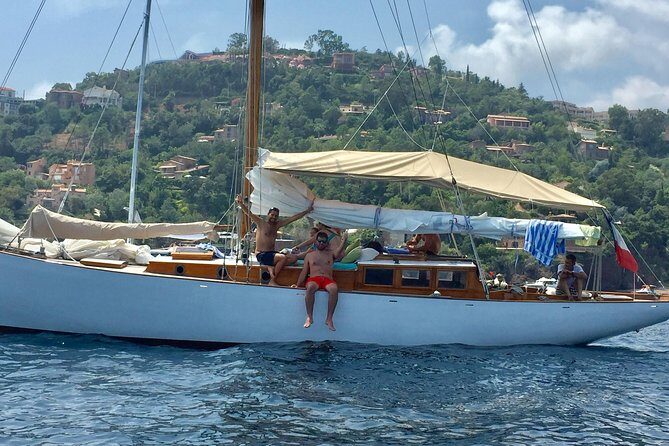 Classic Yacht Sailing in Cannes - The Cannes coastline looks best when you’re off the harbor