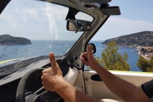 Drive a convertible along the coast and visit Eze and Fragonard - Nice’s waterfront opening: Promenade des Anglais, then straight into old-school landmarks