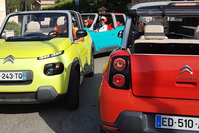 Drive a convertible along the coast and visit Eze and Fragonard - Beaulieu-sur-Mer and the Middle Corniche: sea views with dramatic road timing
