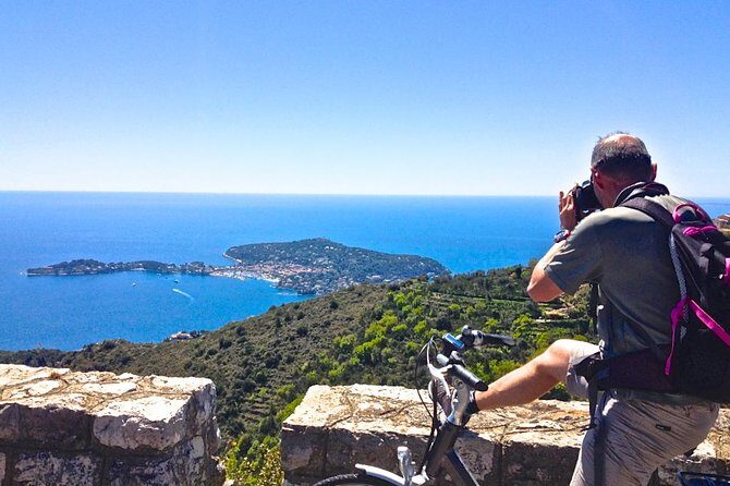 Fantastic Villefranche's Bay & Cape - E-Bike Tour from Nice - Meeting at Bicicletta and Getting Rolling with Helmet + Training