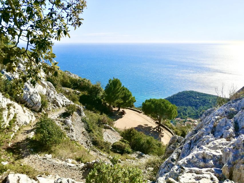 French Riviera Grand panoramic E-bike Tour From Nice - Villefranche’s medieval fortress: stone walls and street maze energy