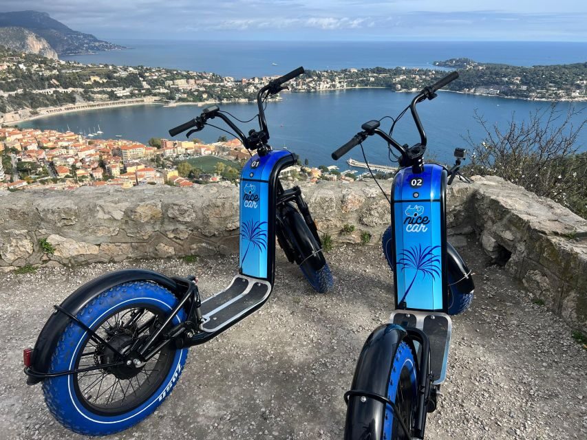 French Riviera : Guided Visit on a E-Scooter - Cocobeach and the climb toward Mont Boron