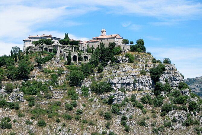 From Nice 1/2 day Tour Gourdon, St-Paul , Tourrettes & Grasse - Gourdon: Medieval Riviera Village With Castle Feel and Glassmakers