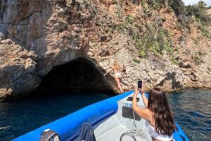 From Nice : Secret Riviera Boat Tour to Mala cave with Snorkeling - The Wild Coastline of Saint-Jean-Cap-Ferrat From a Moving Boat