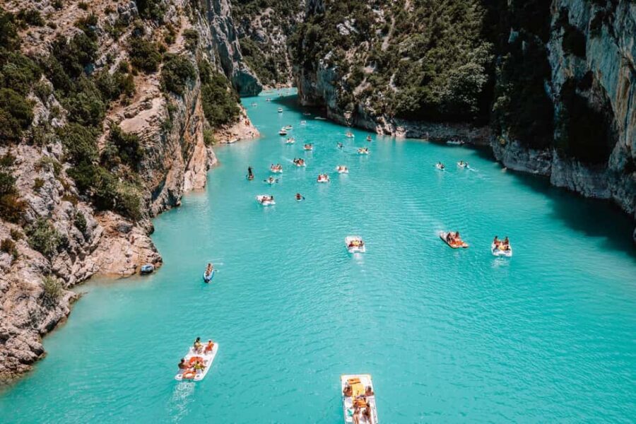 From Nice: Verdon Gorges & Lavender Fields Tour & Transport - Gorges du Loup: the 40-meter waterfall that sets the tone
