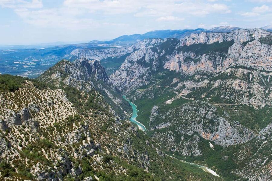 From Nice: Verdon Gorges & Lavender Fields Tour & Transport - Driving the Verdon: turquoise waters and a canyon drop of 700 meters