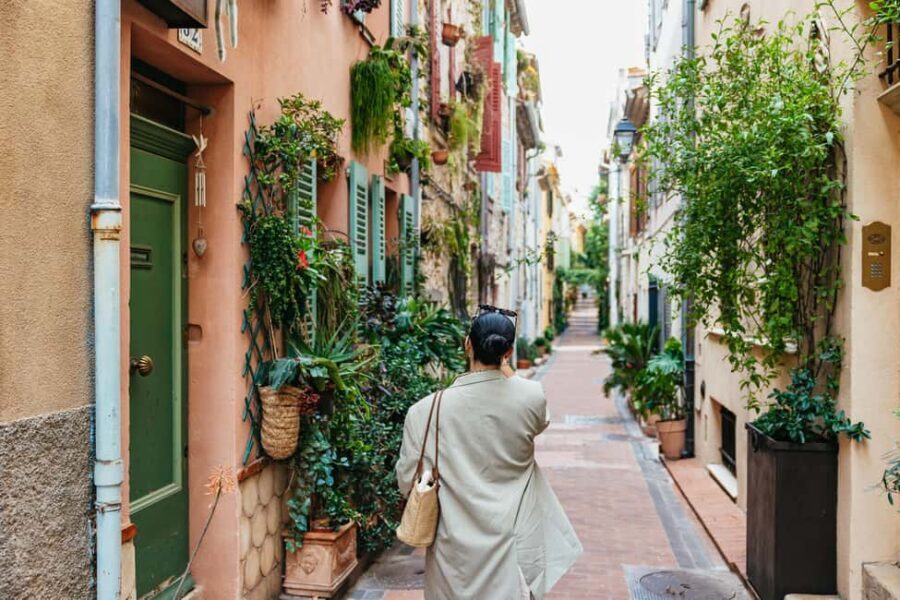 From Nice: Wine Tasting, Cannes, and Countryside Tour - Antibes first: markets, old town walls, and the rich-and-famous harbor mood