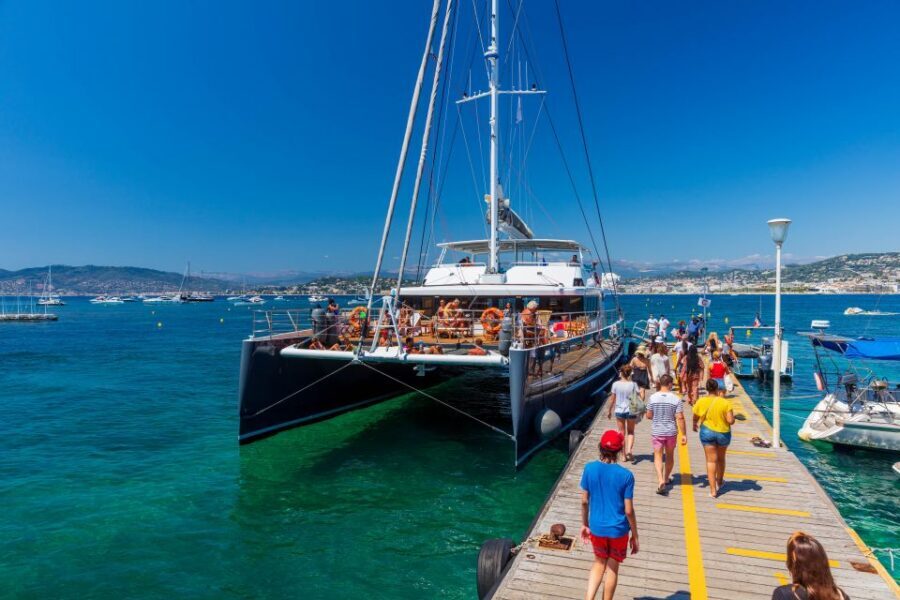 Full-Day Catamaran Cruise Departing from Cannes - Lunch Around 1:00 PM: Cold Buffet, Rosé, and Breathing Space