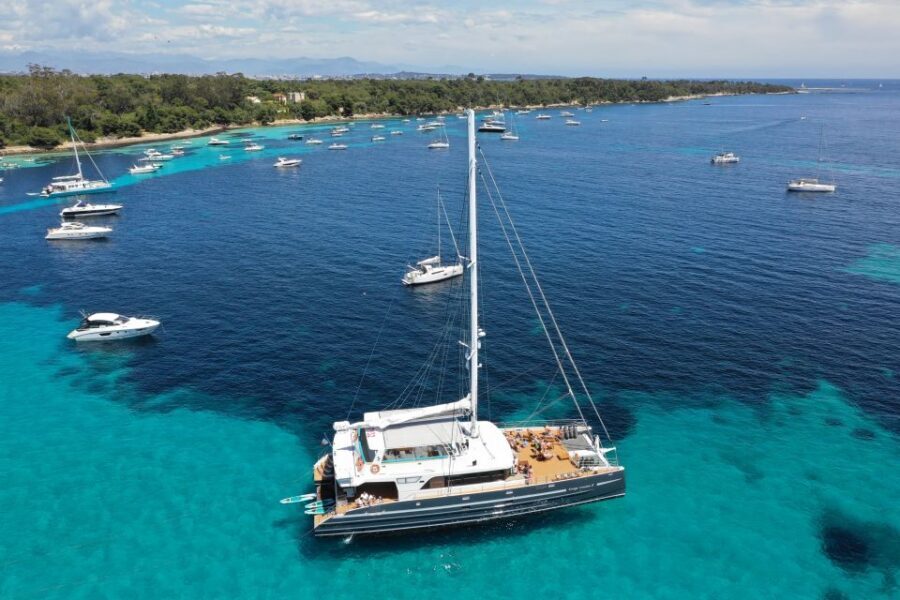 Full-Day Catamaran Cruise Departing from Cannes - Massif de l’Esterel and the Corniche d’Or Cove Stop