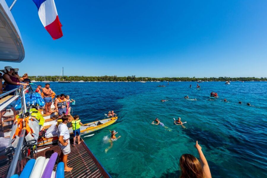 Full-Day Catamaran Cruise Departing from Cannes - On-Board Extras: Kayak and Stand Up Paddleboard