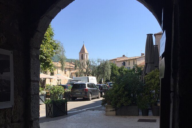 Grasse perfumery Fragonard, Gourdon, Tourettes Sur Loup, Saint Paul De Vence - Stop 2: Tourrettes-sur-Loup’s medieval feel in 30 minutes
