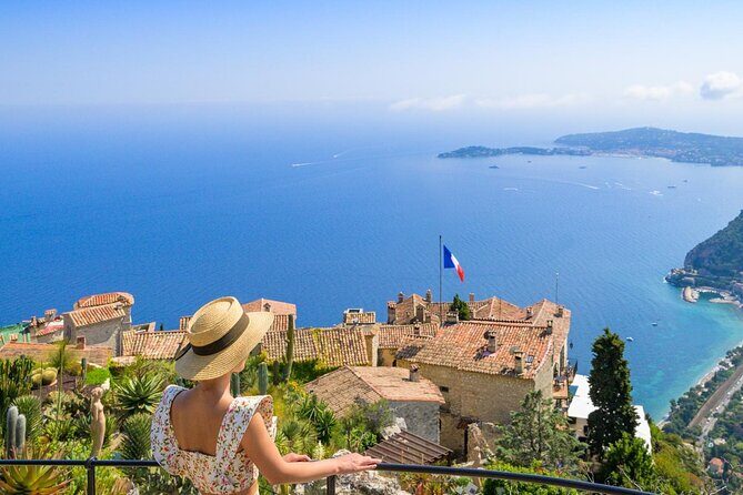 Half day Guided Tour: Monaco and Èze from Nice - local Highlights - Leaving Nice: Corniche road views and setup for the day