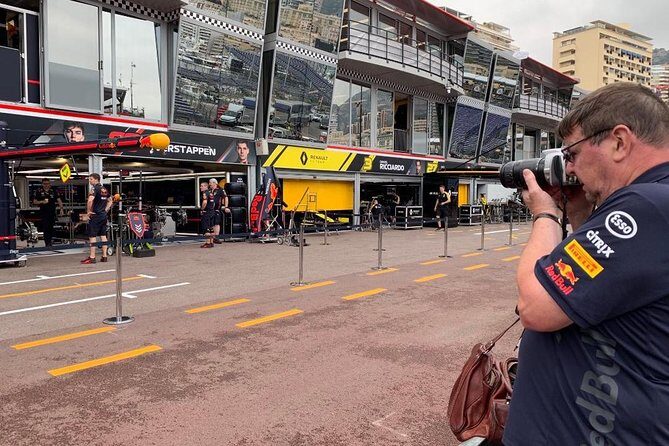 Monaco Formula 1 Walking Tour - The Inside Track Monaco F1 - Stop 2 at Casino Square: race glamour meets street limits