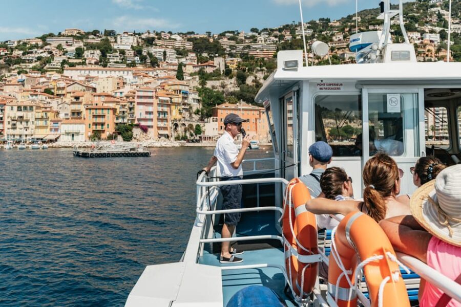 Nice: 1-Hour Sightseeing Cruise to Villefranche Bay - Saint-Jean-Cap-Ferrat: Villas and Cliffside Beauty