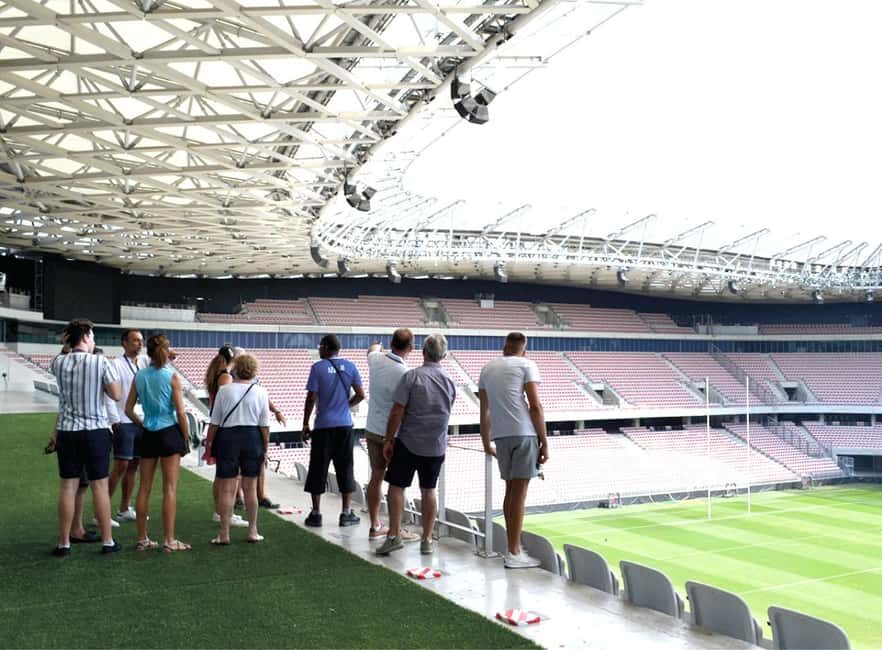 Nice: Allianz Stadium and National Sports Museum Tour - Allianz Riviera Inside Access: Locker Rooms, Pitch Edge, Press Area
