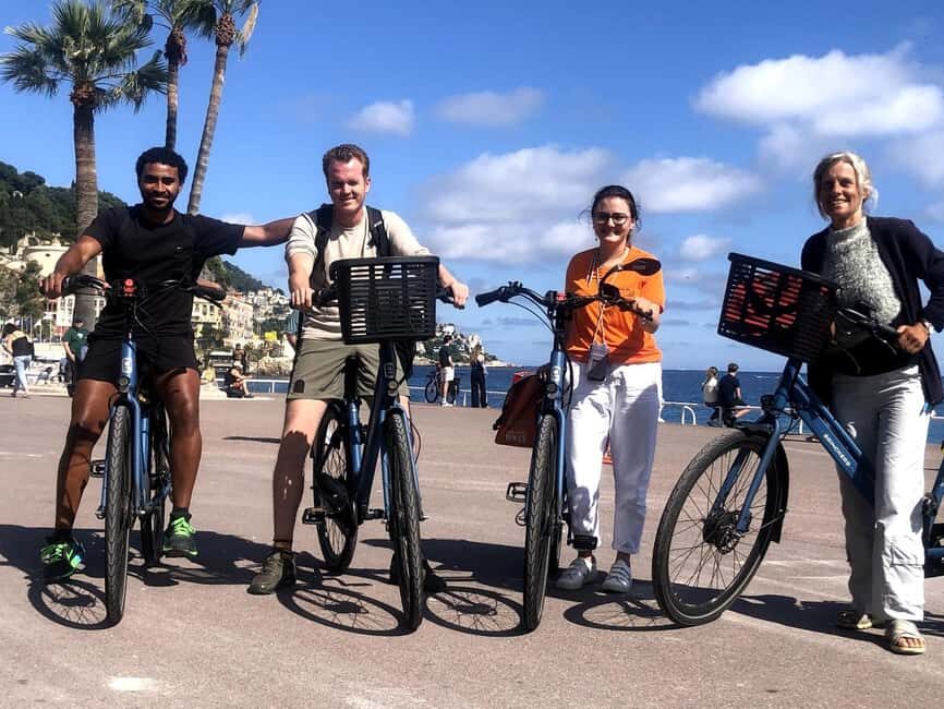 Nice and its panoramics surroundings on e-bike - How the guide turns a ride into understanding