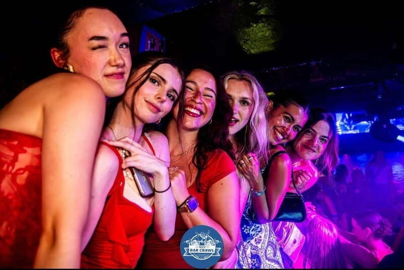 Nice: Bar/Pub Crawl with Free Shots and VIP Entry - Stop 1 at the First Bar: Cheap Drinks and Fast Icebreakers