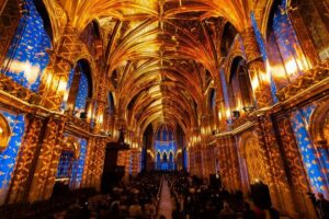 Nice Basilica: Immersive Sound and Light - LUMINISCENCE - The language reality: what French-only audio means for you