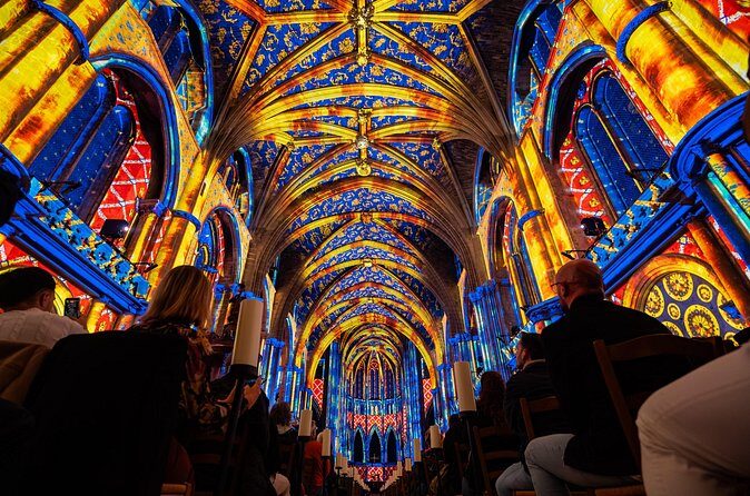 Nice Basilica: Immersive Sound and Light - LUMINISCENCE - Seating strategy: no assigned seats, so choose your viewpoint