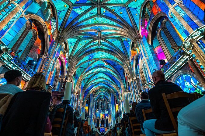 Nice Basilica: Immersive Sound and Light - LUMINISCENCE - Temperature and comfort: it can feel like a sauna inside