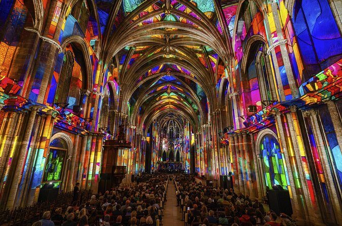 Nice Basilica: Immersive Sound and Light - LUMINISCENCE - How to plan your timing in Nice (so you get the best experience)