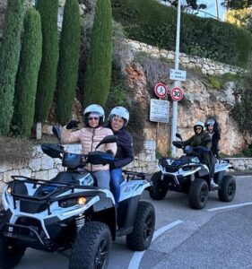 NICE BY ELECTRIC QUAD:panoramic tour from Nice - Meeting at 7 Rue Longchamp: Gear and the First Real Check-In