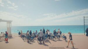 Nice: City Highlights Bike tour - Place Massena: the city’s main crossroads and photo-friendly center