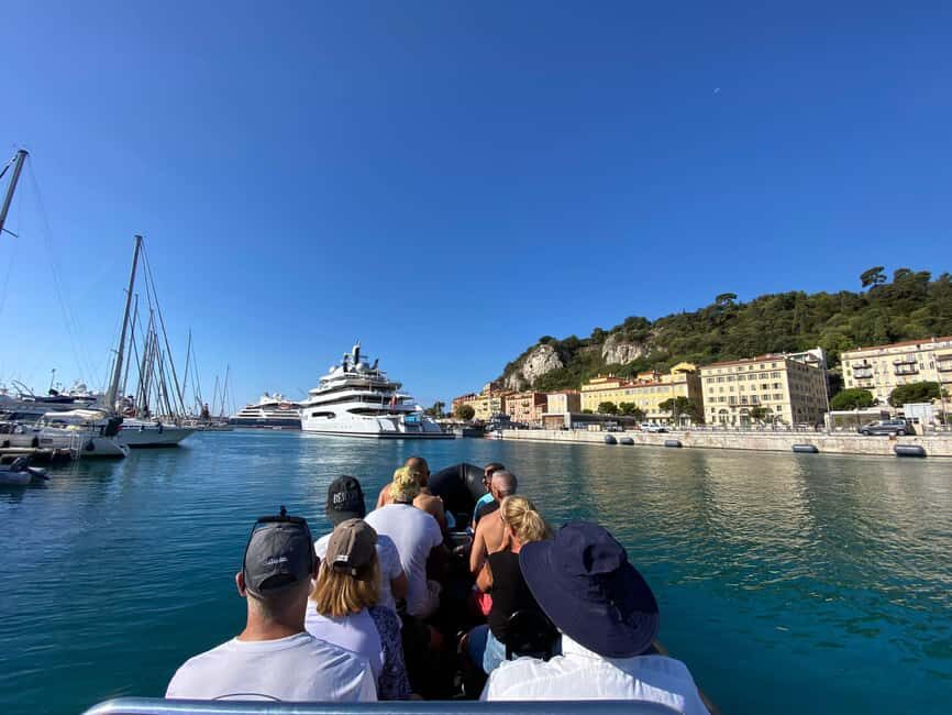 Nice: Coastline Boat Cruise to Monaco - Swim stops, wind, and what to bring (because conditions change fast)