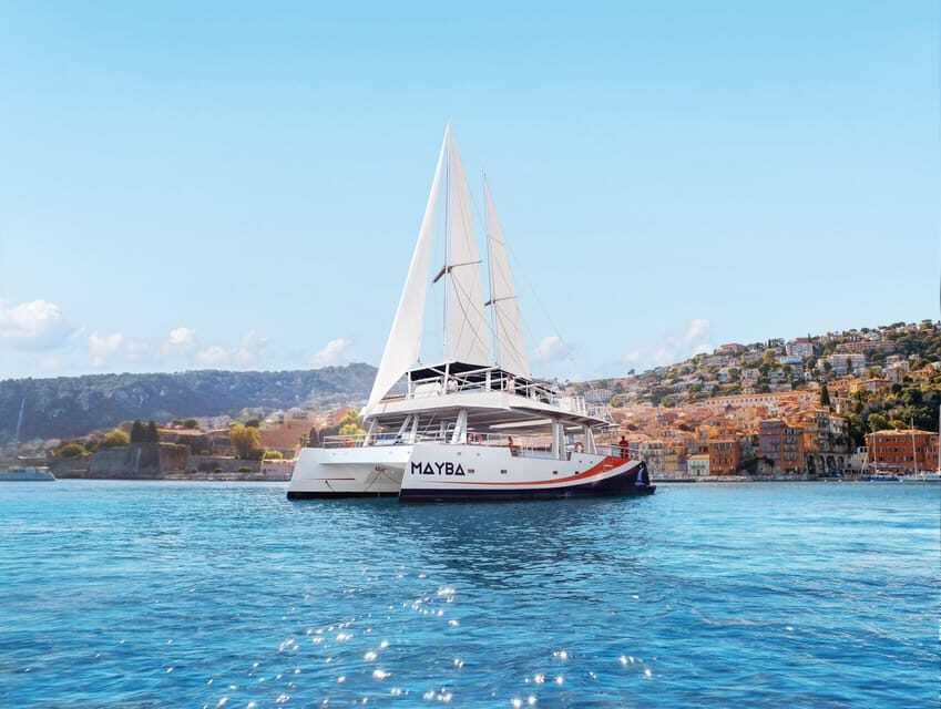 Nice : Dinner at Sea on a Maxi Catamaran - Villefranche, Cap Ferrat - Why a Maxi Catamaran Dinner Works So Well Off Nice