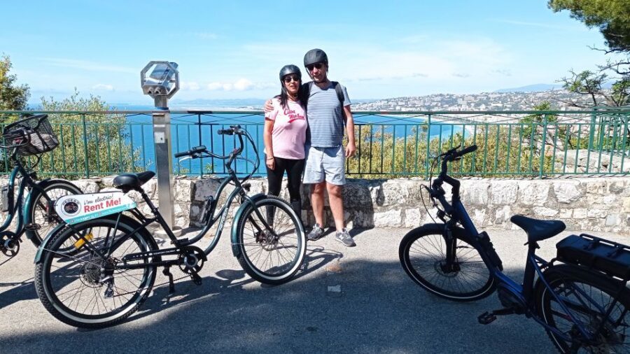 Nice: E-Bike City Highlights Tour - Le Negresco to Neuf Lignes Obliques: Landmark Stops That Don’t Waste Time