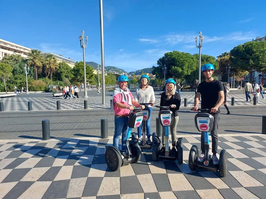 Nice: Guided Segway Tour - Old Town Lanes and Place Rossetti: People-Watching at a Human Pace