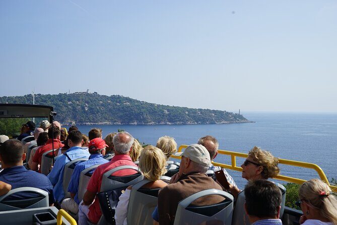 Nice Le Grand Tour Hop-on Hop-off Sightseeing Bus - The route in plain English: Nice’s coastline, then Villefranche