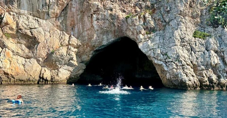 Nice: Mala Caves, Villefranche & Snorkeling Boat Tour - Villefranche-sur-Mer: a focused wander with citadel views