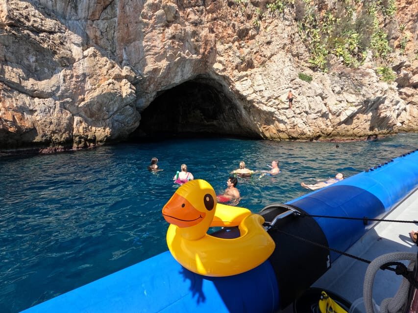 Nice: Mala Caves, Villefranche & Snorkeling Boat Tour - Captain JB, Paul, and the small-group hosting style