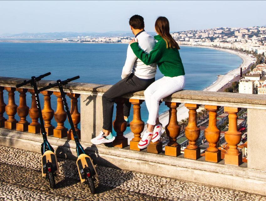 Nice: Must-Sees Electric Scooter Tour - La Promenade du Paillon: Green Break in the Middle of Town