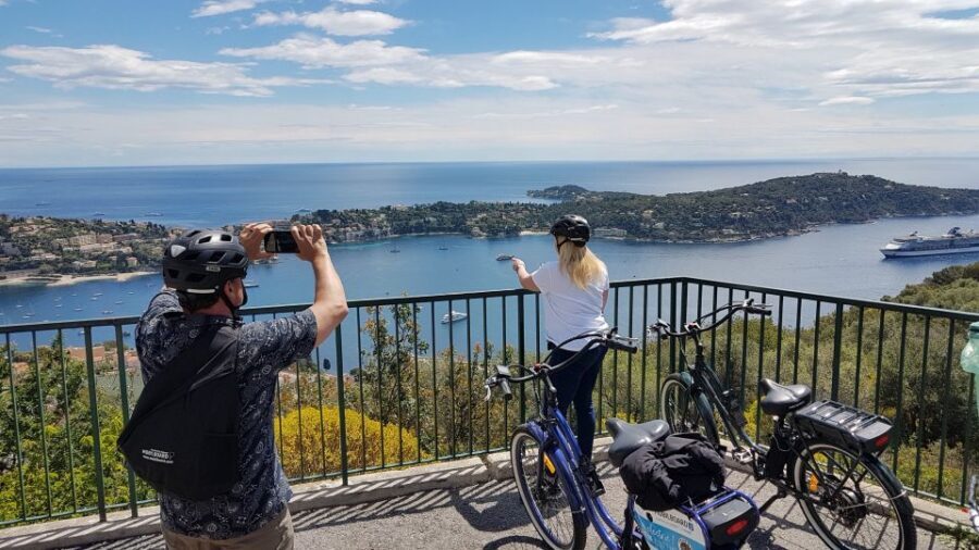Nice: Panoramic French Riviera E-Bike Tour - Rauba Capéu Quay and the port-side highlights