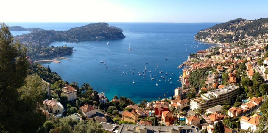 Nice: Panoramic French Riviera E-Bike Tour - La Réserve and Princess Grace Memorial: small stops, real context