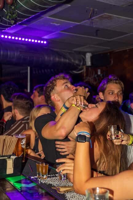 Nice: Party Bar Crawl with Club VIP, 6 Shots, and Games - When to go (and when to skip): Friday and Saturday reality check