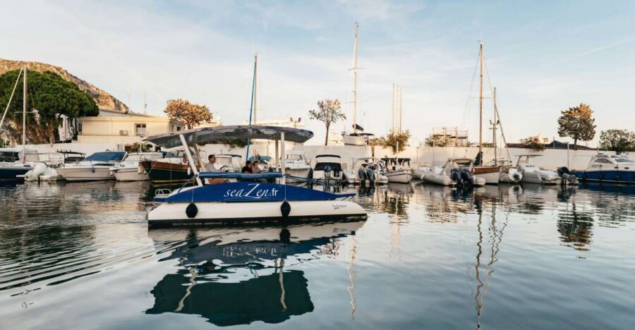 Nice: Private Sunset Tour on Solar Powered Boat - Steering the Boat: The Fun Part Most People Don’t Expect