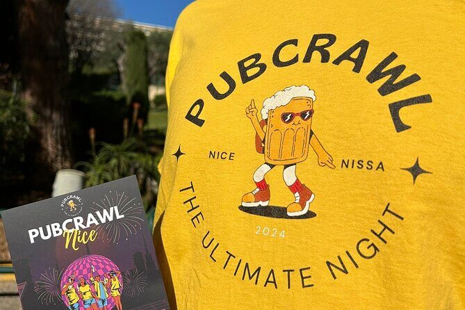 Nice: Pub Crawl Yellow – Social Bars, Games & VIP Club Entry - The guide team, games, and why the host ratio matters