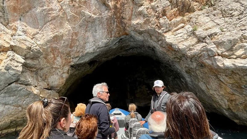 Nice: Secret Riviera Boat Tour to Mala cave with Snorkeling - Mala Caves swim and snorkeling at La Réserve de la Mala