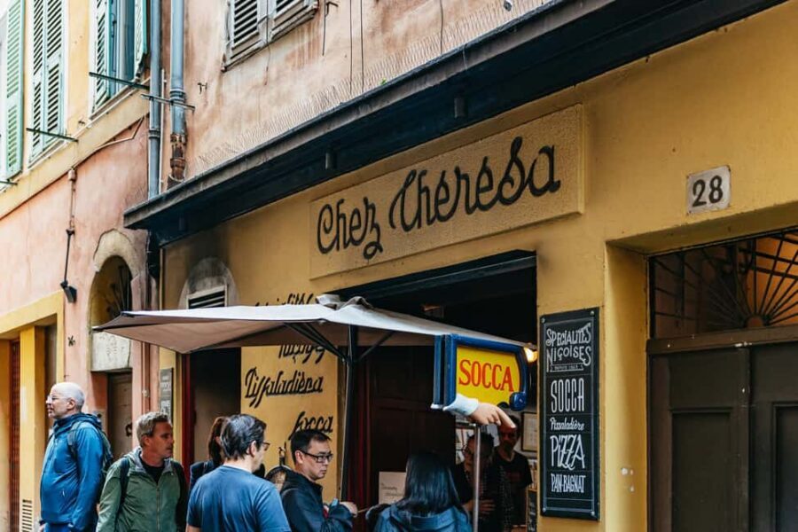 Nice: Sunset Food Tour with Full Meal and Wine - Socca: crispy-soft chickpea magic