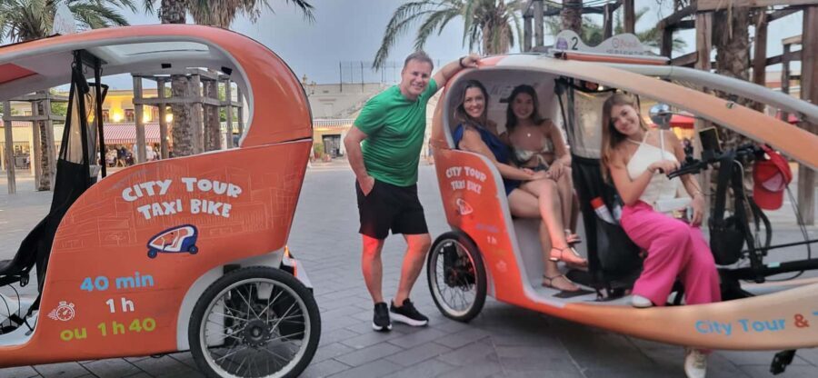 Nice : Visite guidée privé 40min en pouss pouss électrique. - The 40-minute plan: where you get picked up and dropped off
